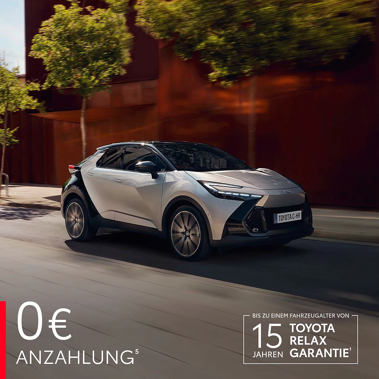 Toyota C-HR, Dreiviertel-Frontansicht