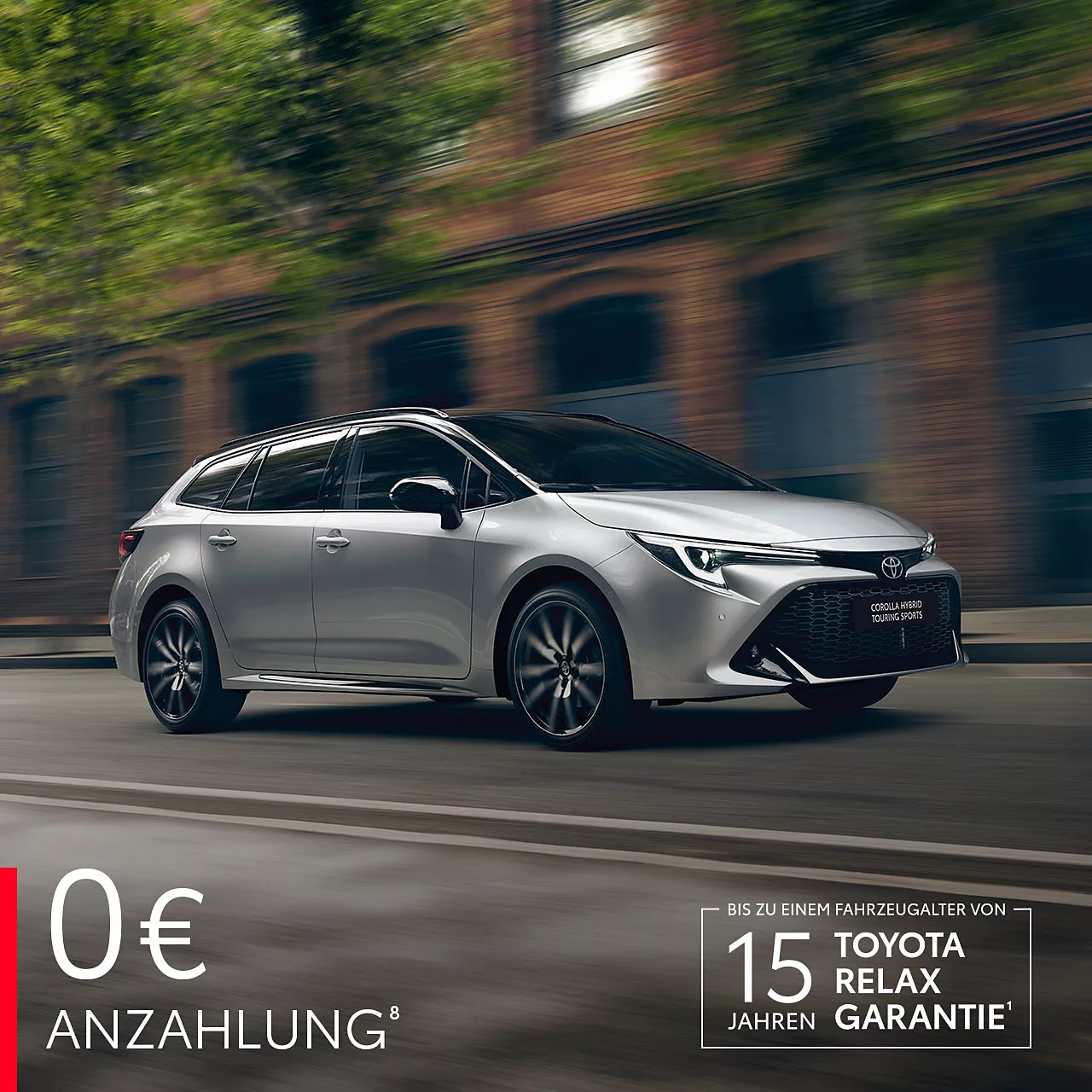 Toyota Corolla Touring Sports, Dreiviertel-Frontansicht