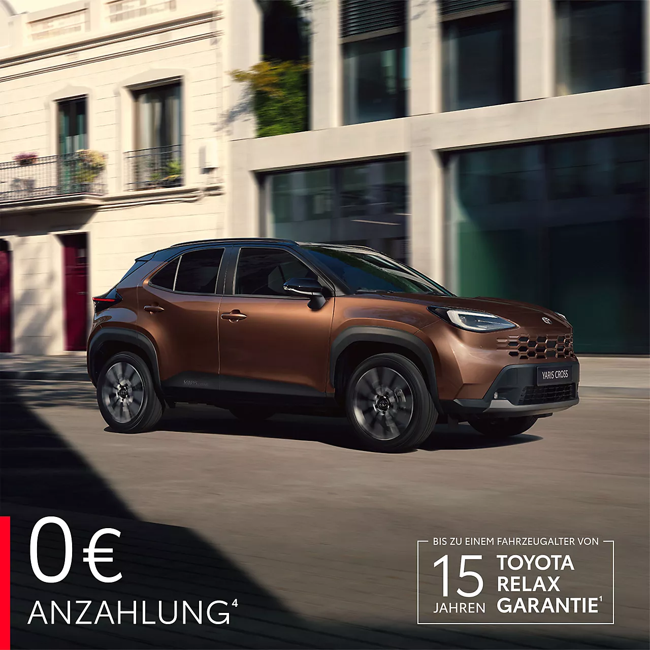 Toyota Yaris Cross, Dreiviertel-Frontansicht