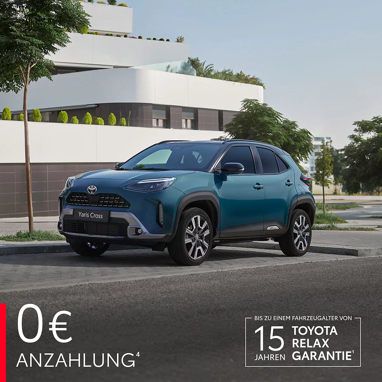 Toyota Yaris Cross, Dreiviertel-Frontansicht