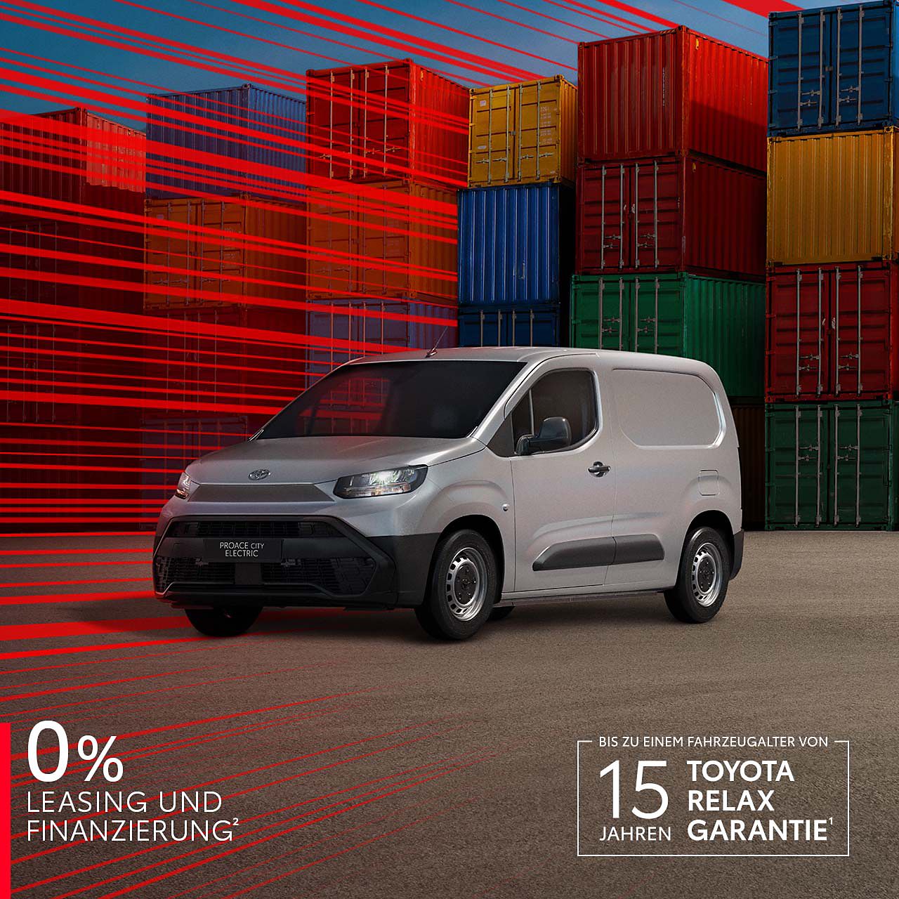 Toyota Proace City Electric Kastenwagen, Seitenansicht